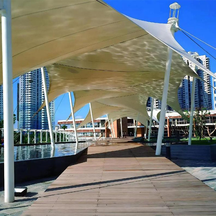 新绛县膜结构景观棚