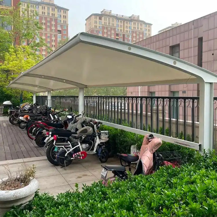 新绛县膜结构电动车棚